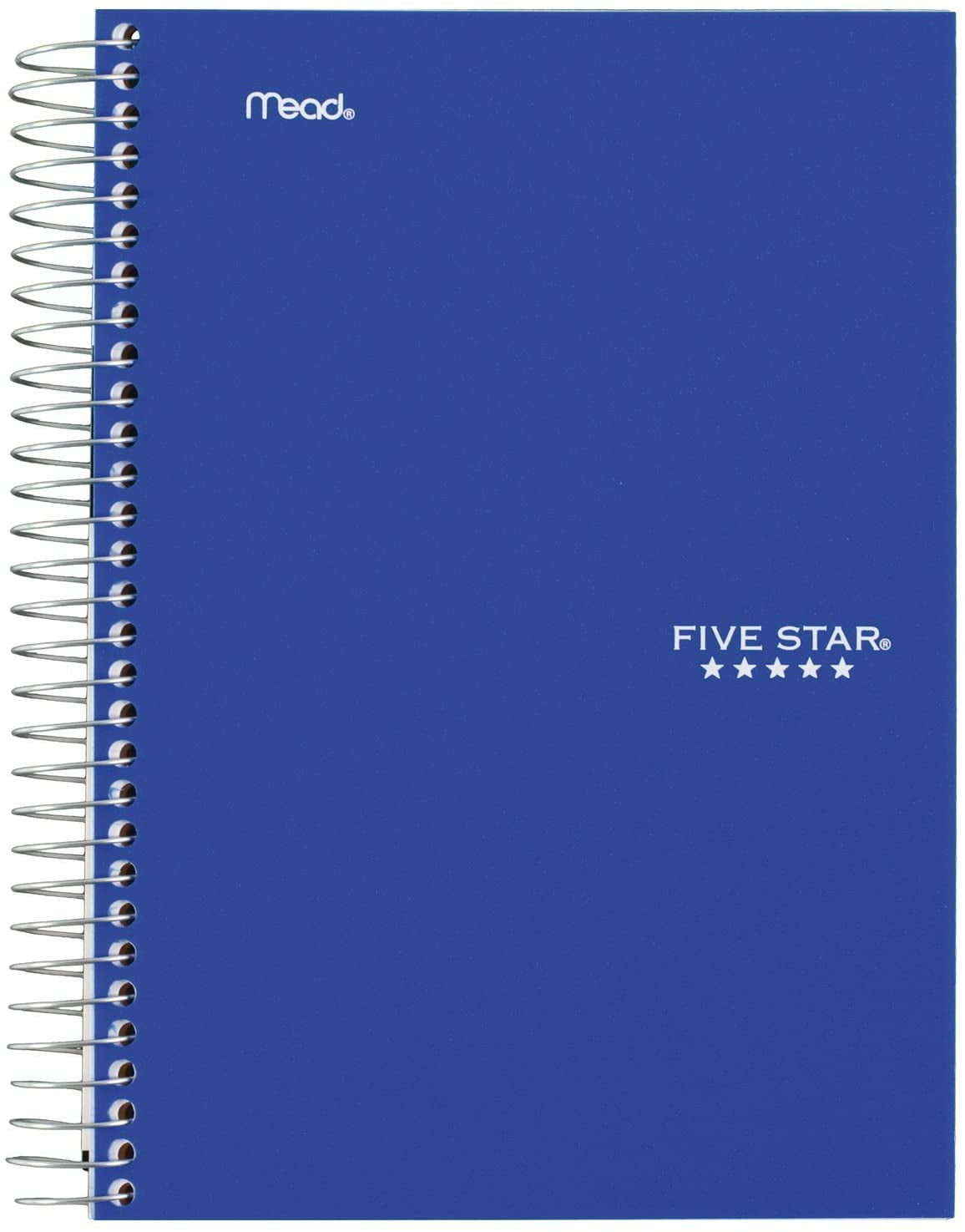 5 Subject College Ruled Paper 200 Sheets Five Star Advance Spiral Notebook