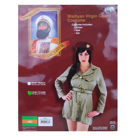 Elope Women's Brown Wadiyan Virgin Guard Costume Costumes - L