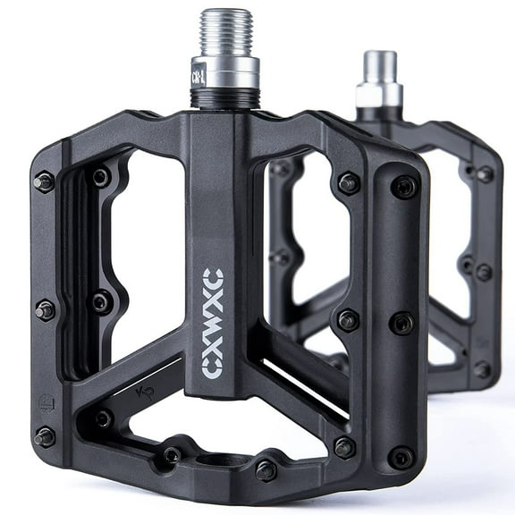 CXWXC Mountain Bike PedalsLightweight Nylon Fiber Bicycle Flat Pedals for MTB 9/16 inches