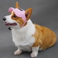 thumbnail image 6 of HQREA Puppy Hats with Ear Hole Adjustable Kitten Sun Visor Cap for Outdoor Sport, 6 of 6