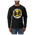 thumbnail image 2 of Wild Bobby Keep It Weird Alien Men Long Sleeve Shirt, 2 of 6
