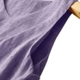 thumbnail image 5 of Bovemsi Women's Cotton Linen Camisole - Lightweight Comfortable V Neck Sleeveless Vest, Outer Wear & Base Layer for Under Clothes, 5 of 8