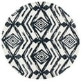 thumbnail image 5 of SAFAVIEH Metro Syeda Diamond Area Rug, Black/Ivory, 5' x 8', 5 of 10