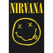 Nirvana Smiley Face Poster Print (24 X 36)