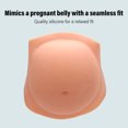 thumbnail image 4 of Disfraz De Barriga De Embarazada Artificial Y Ajustable De Silicona, Ligero, Para Fiestas Y Actuaciones En Escenarios., 4 of 7
