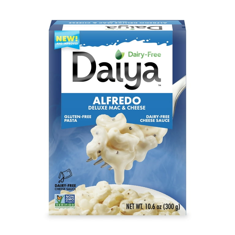 Daiya Dairy Free Gluten Free Deluxe Alfredo Mac & Cheese, Vegan, 10.6 oz (Shelf Stable)