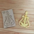 thumbnail image 5 of Moldes con diseño en relieve vintage, moldes para dulces de chocolate, decoración de jabón de chocolate, decoración para dulces Feliz Sencillez, 5 of 5