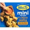 Mrs. T's Pierogies 4 Cheese Medley Mini, 28 Count, 12.84oz Box Packaged Meal (Frozen)
