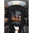 thumbnail image 2 of Men's Summer Fashion T-Shirt with Unique Graphic Print - Casual Round Neck, Machine Washable, Short sleeves, Round Neck Tees, 2 of 7