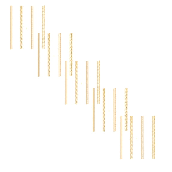 DESIGNICE Ring Size Adjuster for Loose Rings Pack of Clear Jewelry Sizer Spring Telephone Line Adjustment Ring Guard Resizer Make Ring to Fit Fingers for Women (Gold), 5Pc