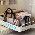 thumbnail image 6 of Extendable Closet Organizer, Pull-Out Storage Shelves, Drawers, Cabinet Basket with Soft-Close Guide and Handle, Pull-Out Storage Shelf for Kitchen, Bathroom, 6 of 9