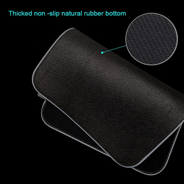 Ruiboury LED RGB Mouse Pad Cushion Household Professional Player Devices Gaming Equipment Large Computer Mousepad PC Accessory 300*350*4MM