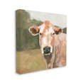 thumbnail image 4 of Stupell Industries Cow in Field Painting Animals & Insects Painting Gallery Wrapped Canvas Print Wall Art, 17 x 17, 4 of 8