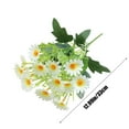 thumbnail image 3 of Kadlawus Under $5 ! Artificial Daisy Flowers Fake Floral Stems Realistic Greenery Bouquet for Home Garden Decor Vase Arrangement, 3 of 6