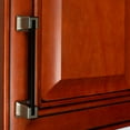 thumbnail image 5 of 5 in. Modern Flat Embossed Matte Black Cabinet Pull, 5 of 6
