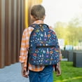 thumbnail image 6 of Disketp Different Chemical Things Backpack - Comfortable Daypack with The right laptop for you Spacious Main Compartment & other poket - {designName} print, 6 of 6