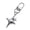 L21 K, variant on Fashion Moon and Star Keychain Fashion Alloy Metal Keyring Unique Handbag Charm Decoration for Men and Women