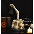 thumbnail image 4 of Halloween Decorations Outdoor, Hwkond Halloween Skull Hexagon Lamp Resin Outdoor Garden Ornaments Up to 65% Off, 4 of 4