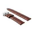 thumbnail image 2 of 18MM LEATHER WATCH STRAP BAND CLASP FOR CITIZEN ECO DRIVE T/QUALITY L/BROWN WS, 2 of 2