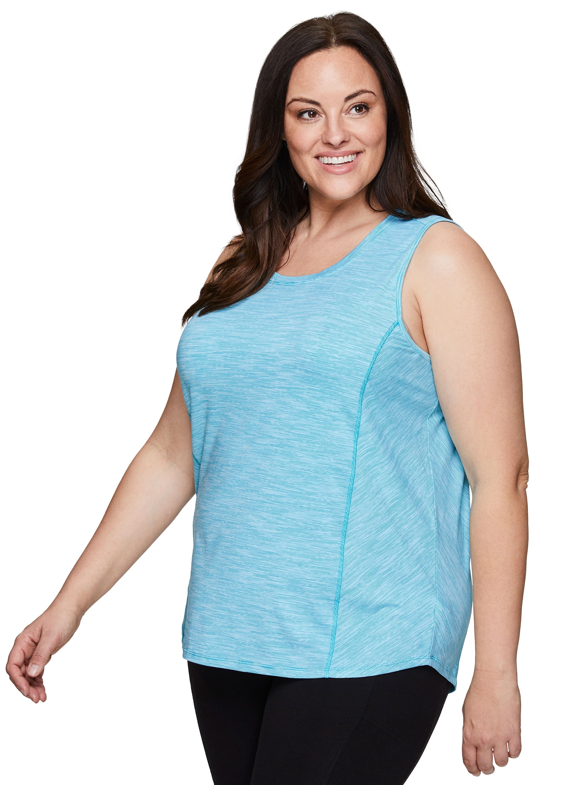 RBX Women's Plus Size Yoga Tank Soft Relaxed Fit Workout Tank Top