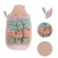 thumbnail image 3 of Unique Bargains 1 Pc Shower Gloves Exfoliating Glove for Bathroom 8.66"x5.12" Pink, 3 of 7
