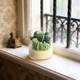 thumbnail image 4 of weibbin Imitation Succulents Aromatherapy Candle Home Romantic Gift Incense Cute Decoration Gift, 4 of 6