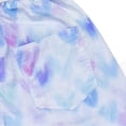 thumbnail image 6 of Girls Wide Leg Pants Gradient Heart Print Elastic Waist Loose Fit Cotton Culottes Casual Summer Trousers for Girls, Purple, Sizes 7-8, 6 of 6