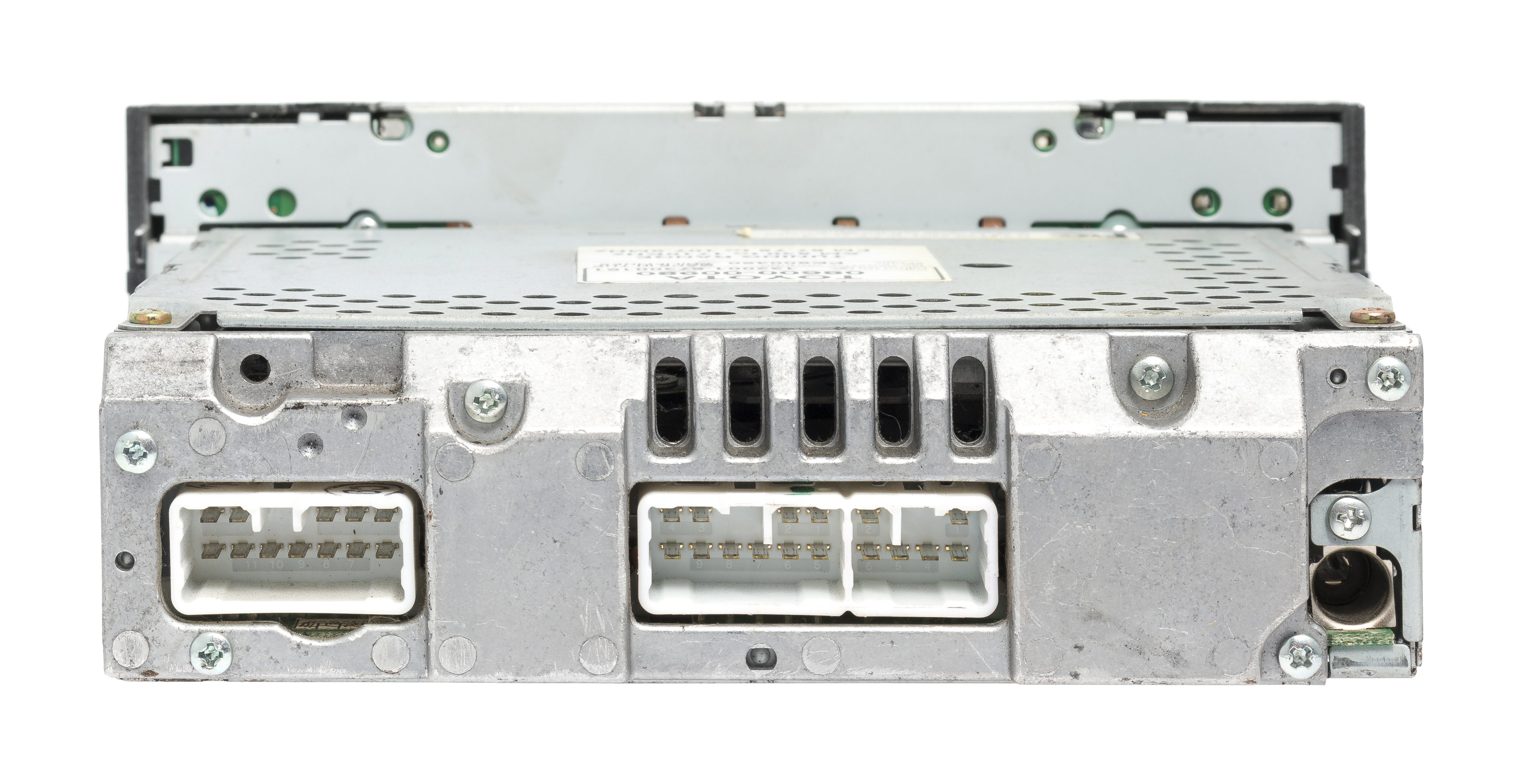 Restored 2004-2005 Toyota Echo AM FM Radio Single CD Player Face 31806 Part 08600-00980 (Refurbished)