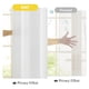 thumbnail image 5 of Cortinas transparentes NICETOWN con ojales no transparentes, color blanco, 213 x 132 cm, 5 of 9