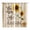 Beige, variant on 2 Panels Kitchen Tier Curtains 39 Inch Length, Sunflowers Grommets Window Treatment Curtain, Vintage Bee You Are My Sunshine Beige Thermal Curtains Drapes for Living Room/Bathroom