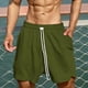 thumbnail image 5 of pstuiky Abreviatura para hombres, Pantalones cortos deportivos de bolsillo para hombre, para correr, hacer ejercicio en el gimnasio, para la playa Pantalones cortos de golf, 5 of 7