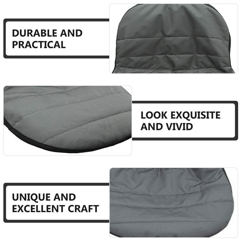 Lawn Mower Seat Cover Universal Fit: Riding Tractor Seat Covers Grey  Waterproof Lawnmower Universal Seat Replacement Weather Resistant for Riding  Landscaping Tractor 