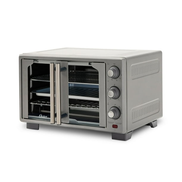 Horno Eléctrico Oster con Freidora de Aire con Capacidad de 35L 2216375 Color Plata