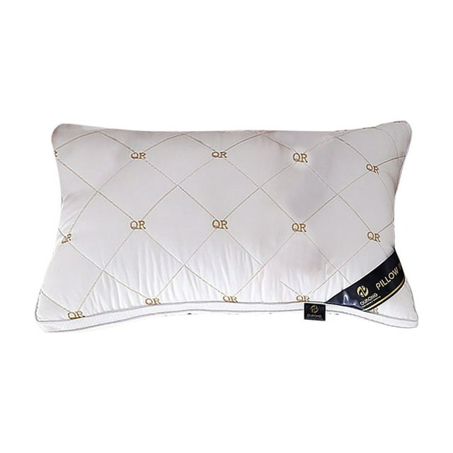 Pillow Neck Support, Pillow Hotel Homestay Pillow Core Whole Head Home Pillow Low Pillow High Pillow Adult Fiber Pillow Neck Pillow Cervical Neck Pillow