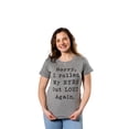 thumbnail image 3 of Womens Sorry Rolled My Eyes Out Loud Funny Sassy Sayings Cute Graphic T shirt Womens Graphic Tees, 3 of 8
