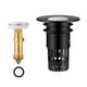 thumbnail image 1 of onlyliua Liquidación Tapón para Lavabo de Baño con Filtración de Acero Inoxidable Extraíble, Recogedor de Pelos, Grifo Universal para Lavabo, 1 of 5