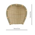 thumbnail image 3 of MasteelfCA 2pcs Handmade Bamboo Basket Creative Bamboo Woven Storage Baske for Home, 3 of 8