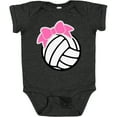 thumbnail image 3 of Inktastic Volleyball with Pink Bow Boys or Girls Baby Bodysuit, 3 of 5