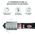 thumbnail image 2 of Yiliangx 3-in-1 Hot Air Styler and Rotating Hair Dryer, Rotating Hair Dryer, Rotating Hot Air Brush, Hot Air Styler and 360 Rotating Hair Dryer, Rotating Hair Dryer Brush (Rose Red), 2 of 12