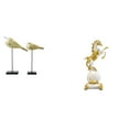 thumbnail image 1 of Colección de figuras de animales modernas, esculturas de madera de pájaros y caballos, adornos decorativos para dormitorio, escritorio, sala de estar,, 1 of 8