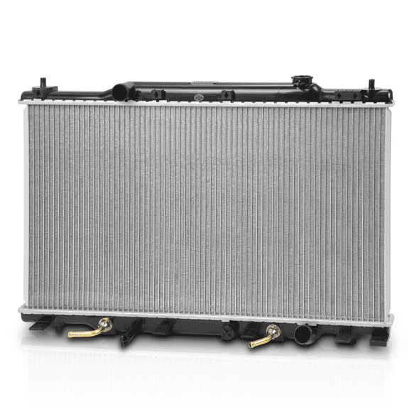 Magshion 2573 Aluminum Core Radiator OE Replacement fit 2001 2002 2003 2004 2005 2006 2007 Honda Stream Non USDM, Chrome