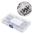 thumbnail image 2 of 281Pcs SelfLocking Nuts 304 Stainless Steel Nylon AntiLoose Hardware Fasteners Set, 2 of 4