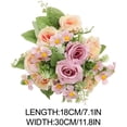 thumbnail image 3 of Emdiqzs Artificial Rose Bouquets Multi-color Silk Floral Arrangements for Home Decor Wedding Display, 3 of 6