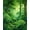 Green, Pattern 1, variant on ODIKA 4'x6' Machine Washable Non-Slip Area Rug, Lush Moss High Traffic Rug, Green, 24654