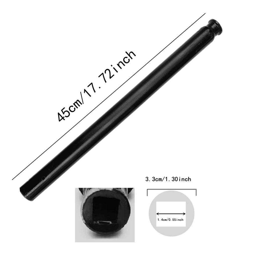 Dickly 3 Ton Jack Handle 14mm Square Connector Comfortable to Use Floor Jack Handle Lower