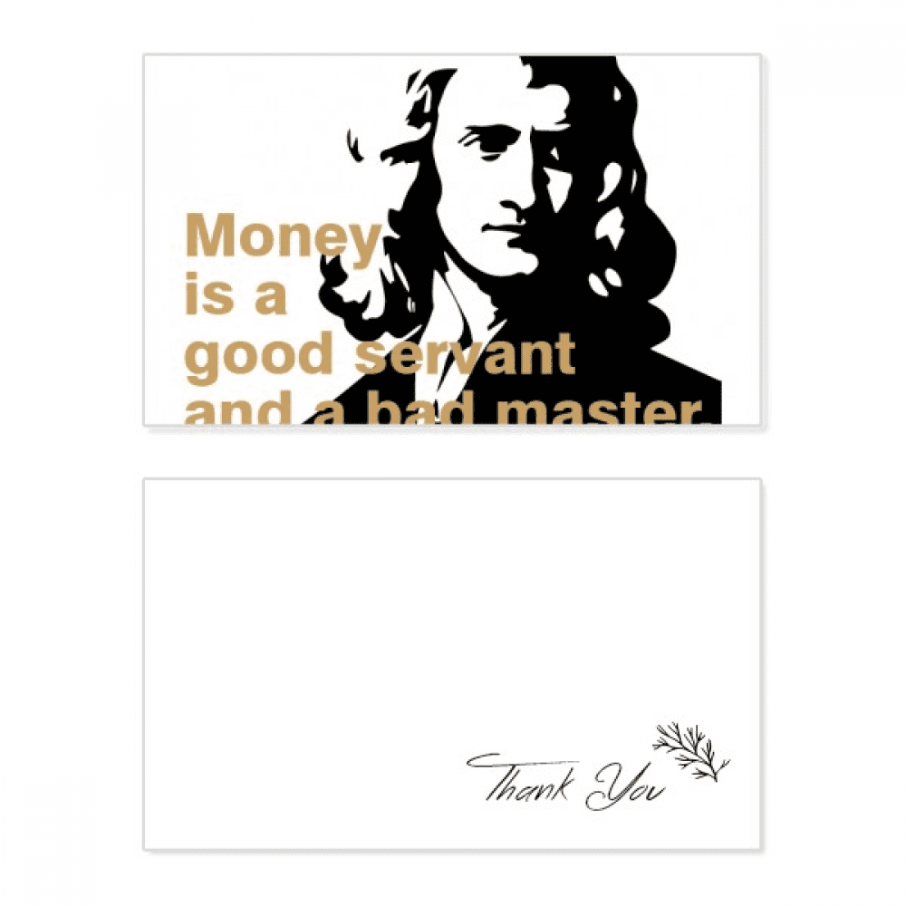 Bacon Interpretation Money Thank You Card Birthday Paper Greeting Wedding Appreciation