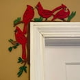 thumbnail image 4 of Hand Painted Door Topper Hummingbird Door Frame Corner Decoration Flower Door Sitter Silhouette Corner Door Frame Decor Creative Door Frame Topper Door Frame Wall Art Decor, 4 of 6