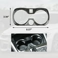 thumbnail image 4 of Xotic Tech Interior Center Console Stripe Gear Shift Panel w/ Knob Water Cup Holder Cover Trim Combo Kit,Carbon Fiber Pattern ,Compatible with BMW 3 Series G20 G28 2019-2022, 4 of 9