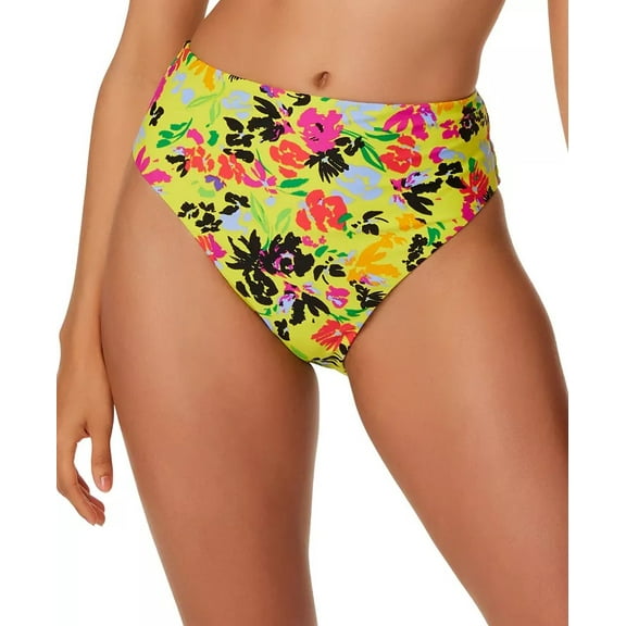 Bar III Women's Swim High Waisted Bikini Bathing Suit Bottoms Swimsuit New