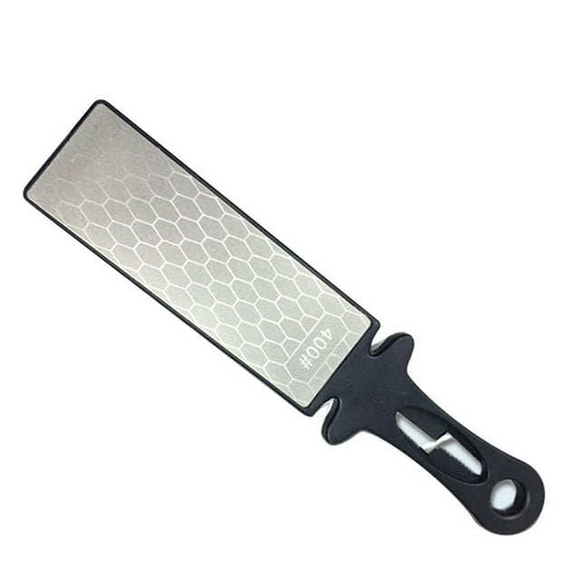 Diamond Sharpening Grit Whetstone Sharpener Double Side Stone 400/100# Kitchen,Dining & Bar